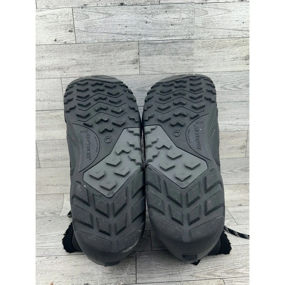 Xero Shoes Alpine Men Snow Boots Black Waterproof Minimalist Zero Drop Size 10